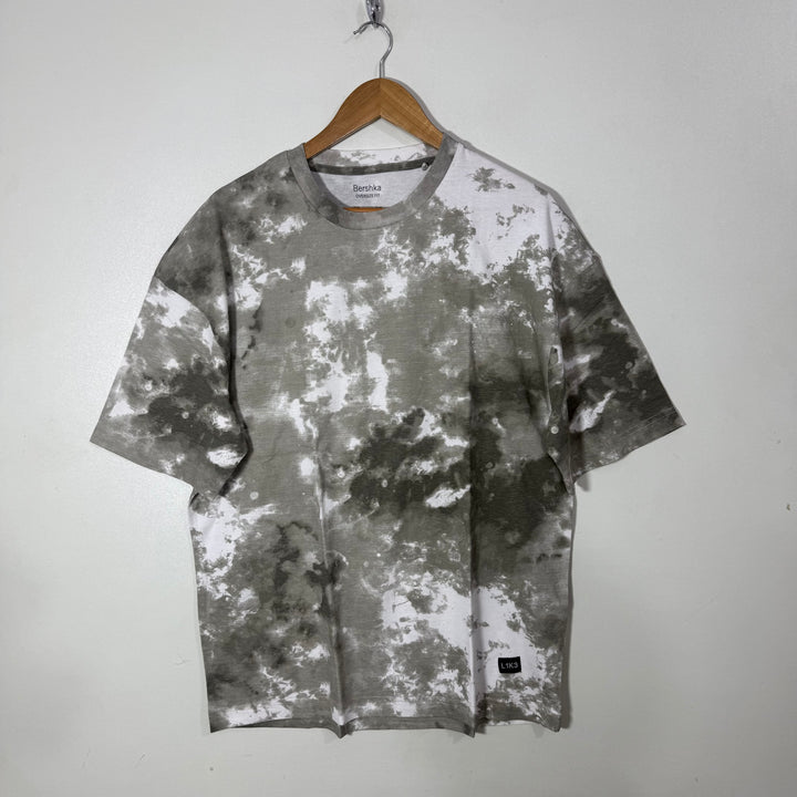 BERSHKA OVERSIZED COTTON TSHIRT