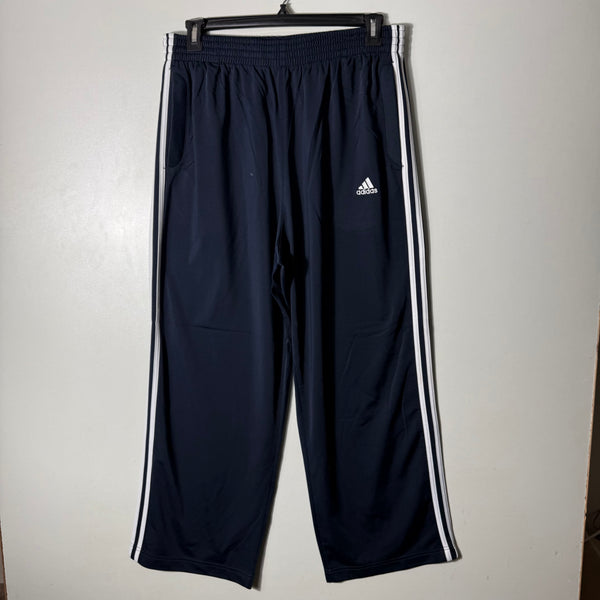 ADIDAS BAGGY FIT SPORT TROUSER INNER FLEECE BLUE COLOUR