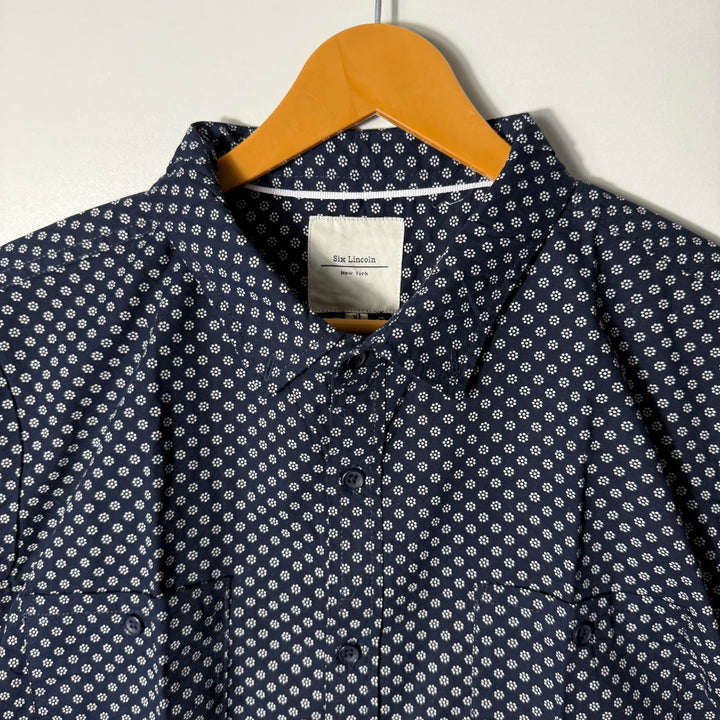 SIX LINCOLN PRINTED HALF SLEEVES SHIRT BRAND NEW
