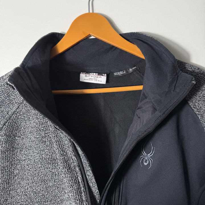 SPYDER HALF ZIP KNITWEAR PULLOVER BRAND NEW INNER FLEECE
