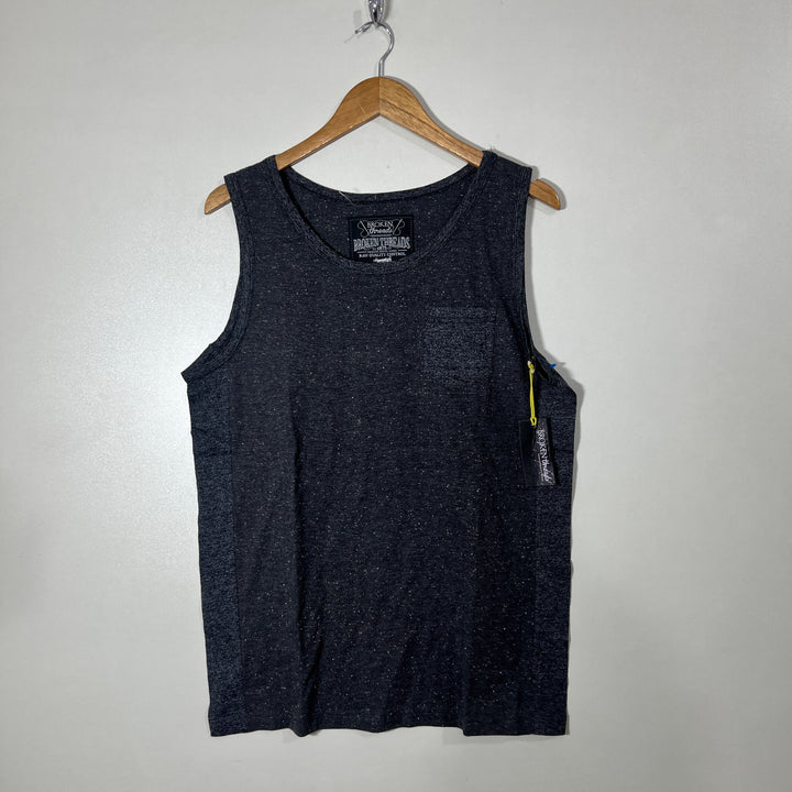 BROKEN THREADS COTTON SLEEVES LESS BRAND NEW