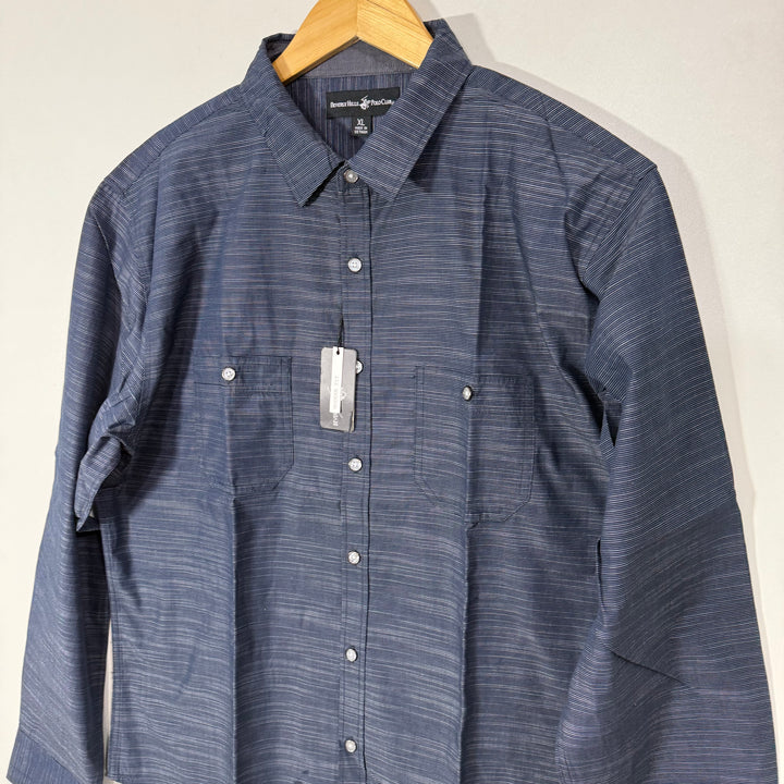 BEVERLY HILLS POLO CLUB DOUBLE POCKETS SHIRT BRAND NEW