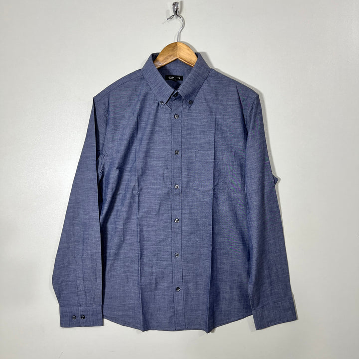 EXPRESS BUTTON DOWN CASUAL COTTON SHIRT
