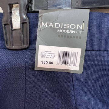 MADISON MODERN FIT DRESS PANT BRAND NEW - JS BROTHERS 