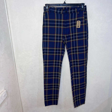 ORIGINAL USE CHECKERED SLIM FIT COTTON PANT - JS BROTHERS