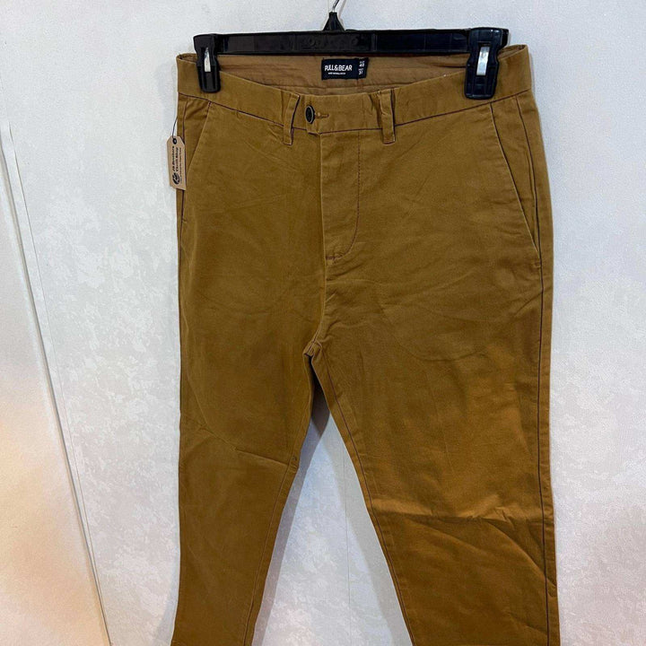 PULL&BEAR SKINNY FIT COTTON CHINO PANT WITH STRETCH - JS BROTHERS