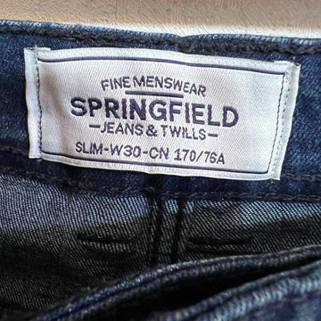 SPRINGFIELD STRAIGHT FIT DENIM PANT WITH STRETCH - JS BROTHERS