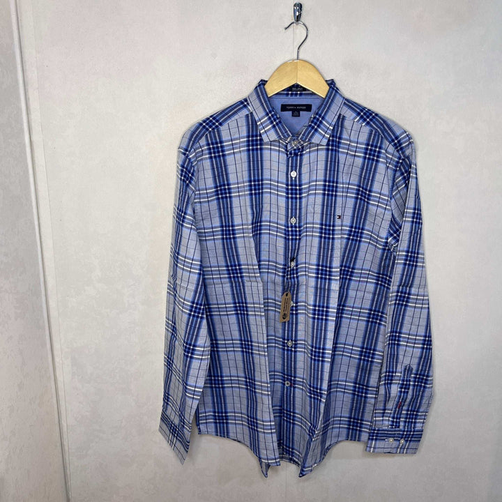 TOMMY HILFIGER CHECKERED CASUAL SHIRT - JS BROTHERS