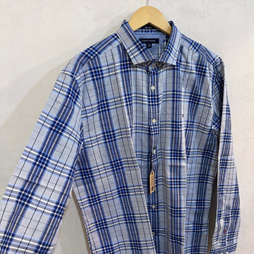 TOMMY HILFIGER CHECKERED CASUAL SHIRT - JS BROTHERS