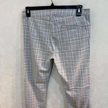 TOPMAN SKINNY FIT CHECKERED DRESS PANT WITH STRETCH - JS BROTHERS